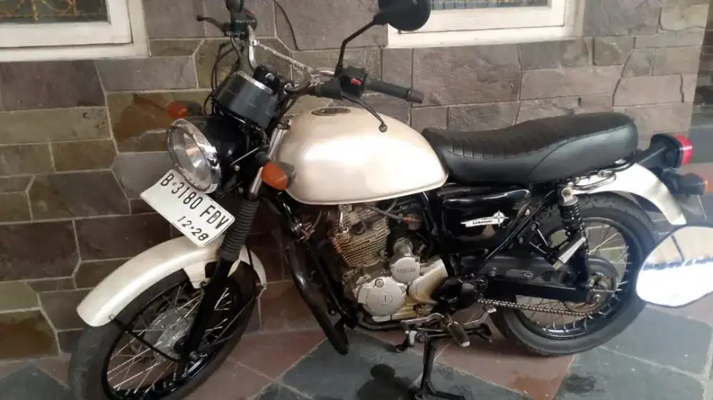 Yamaha Scorpio modif Kawasaki w175