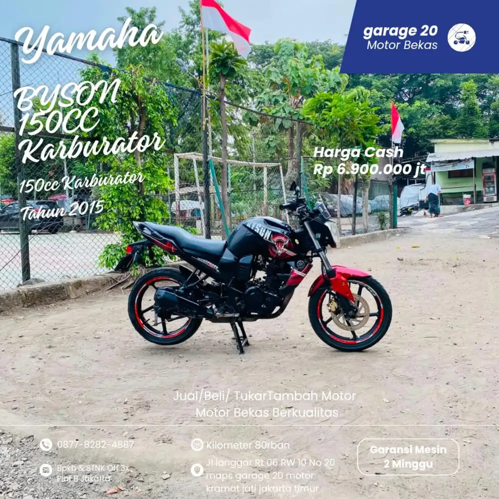 Yamaha Byson 155cc Karburator Tahun 2015