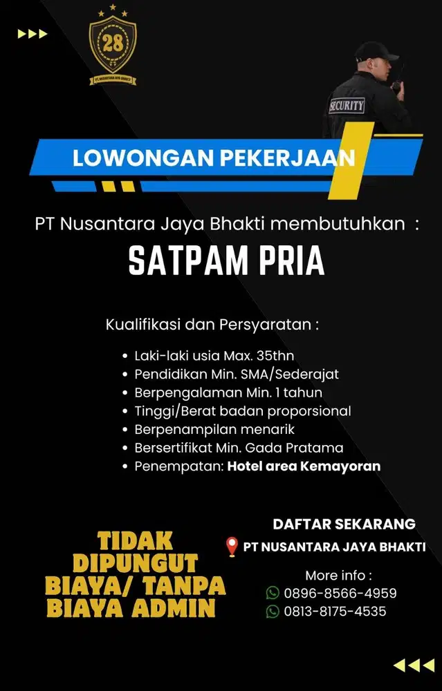 LOKER SATPAM / SECURITY