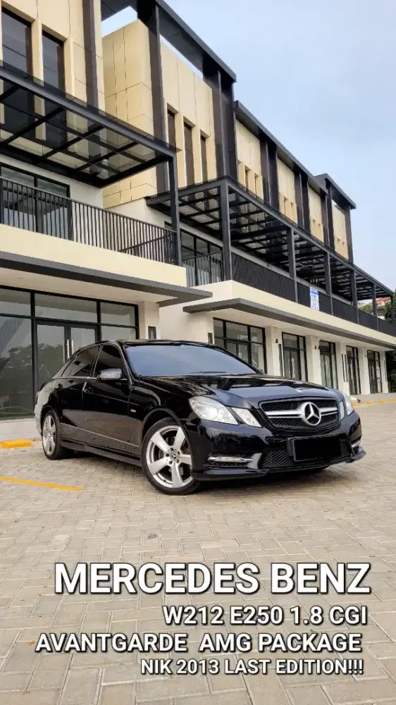 [Odo38rb] Mercedes Benz E250 1.8 CGI AMG Avantgarde 2014/2013