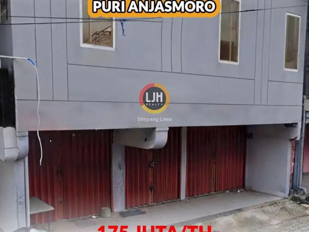 Ruko 2 Lantai Luas, Disewakan di Puri Anjasmoro