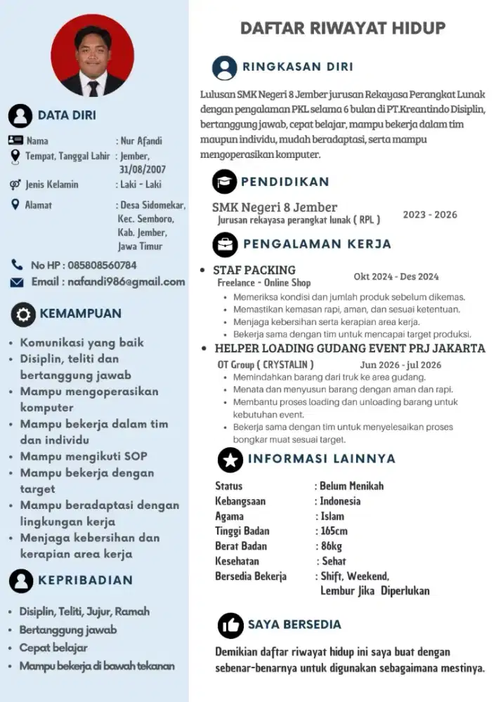 Mencari lowongan pekerjaan