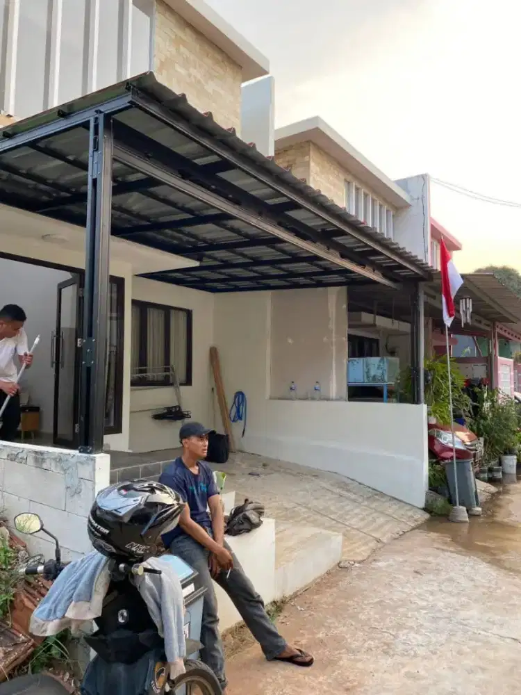 Kanopi Carport Minimalis baja ringan