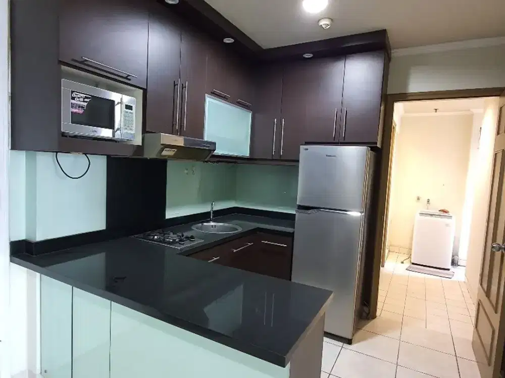 Apartemen French Walk Moi Kelapa Gading 3+1BR 110m2 Lt 16 Fullfurnish siap pakai view lepas