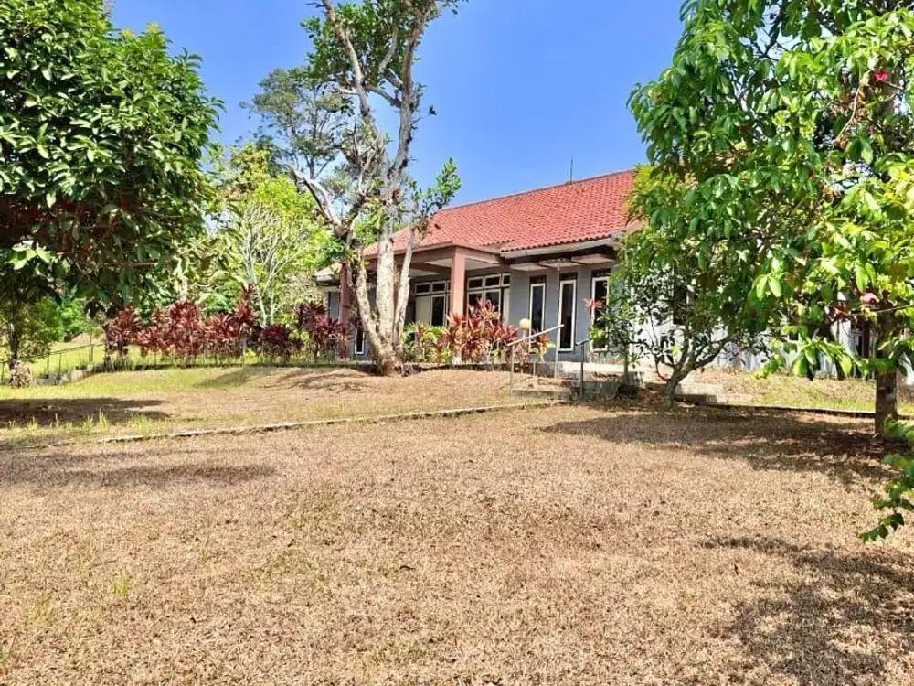 Dijual Ex Villa dan Lahan Wisata Outdoor di Parung Kuda Sukabumi