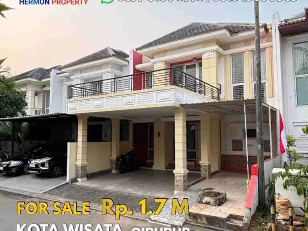 Rumah Mura di Kota wisata Cibubur - Bangunan Besar , Bisa KPR