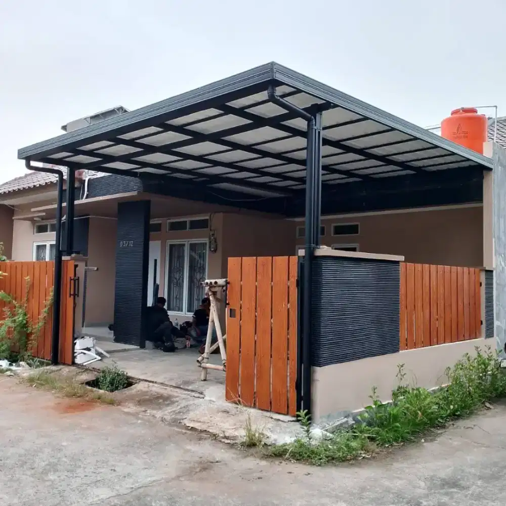 Kanopi Carport Minimalis baja ringan Se-jabodetabek