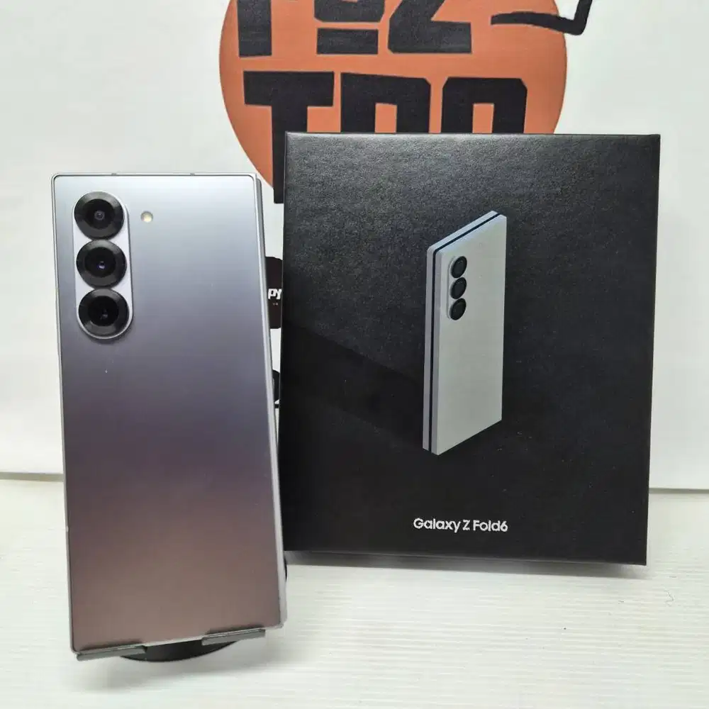 Samsung Z FOLD 6 12/512gb SILVER FULLSET No Minus EX SEIN