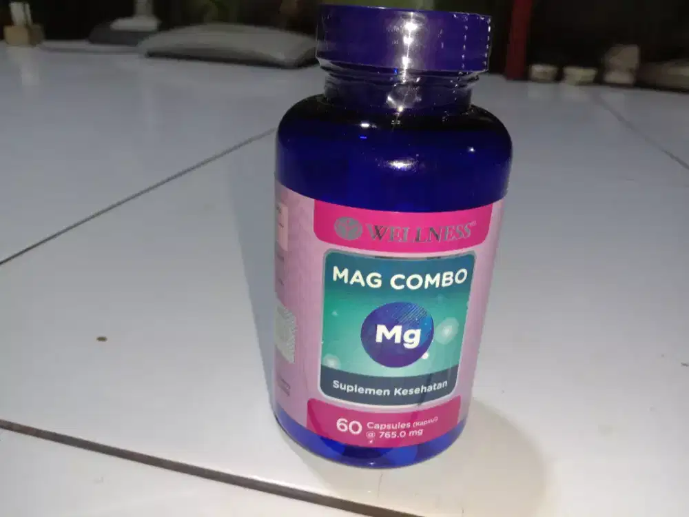 Suplemen kesehatan wellness mag combo Mg