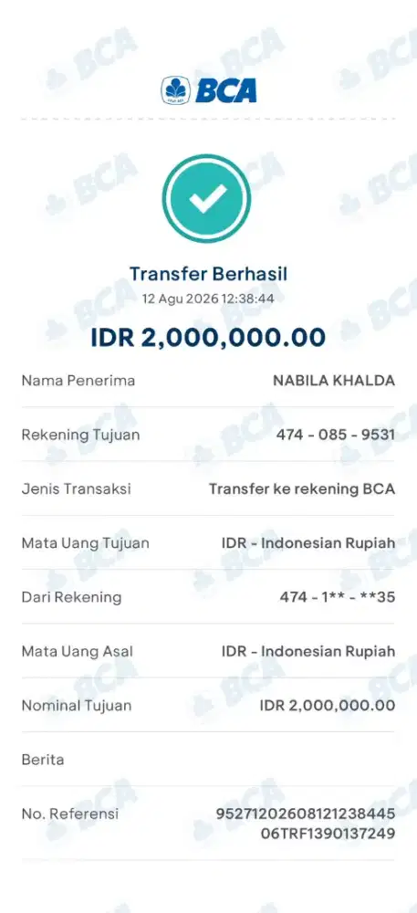 Di jual barang seken