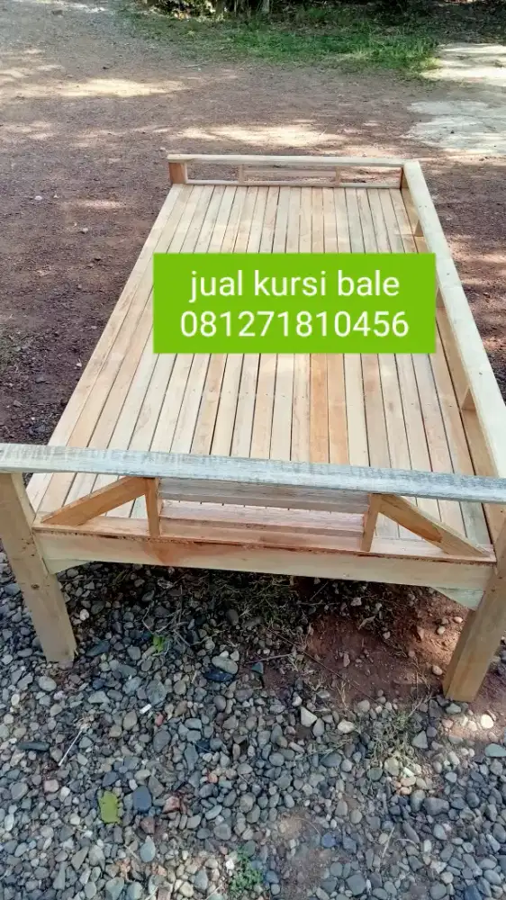 Jual kursi kayu bale kayu dan Laen laen