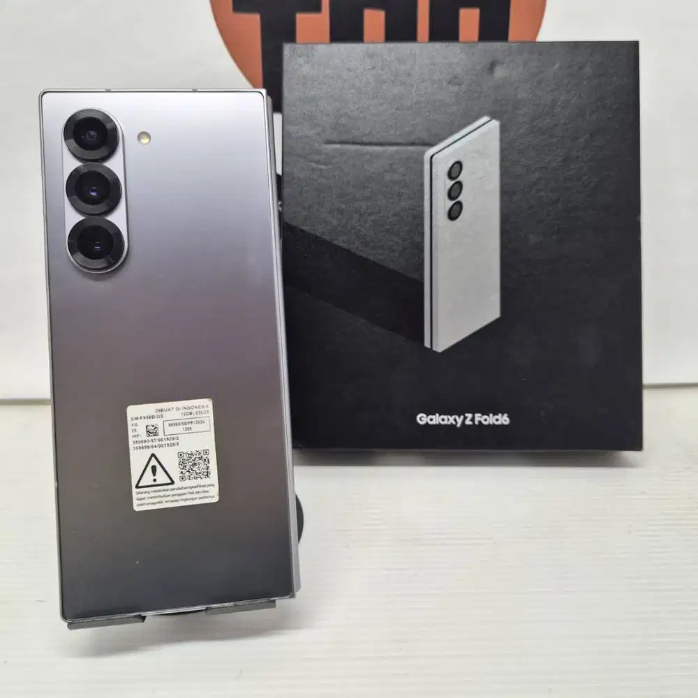 Samsung Z FOLD 6 12/256gb SILVER FULLSET No Minus EX SEIN