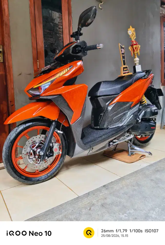 Ex Contest !! Vario 150 OLD Full Carbons HEDON Perfect Best Condition