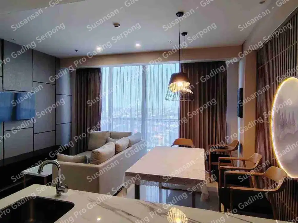Apartemen alam sutera yukata Furnished interior siap huni
