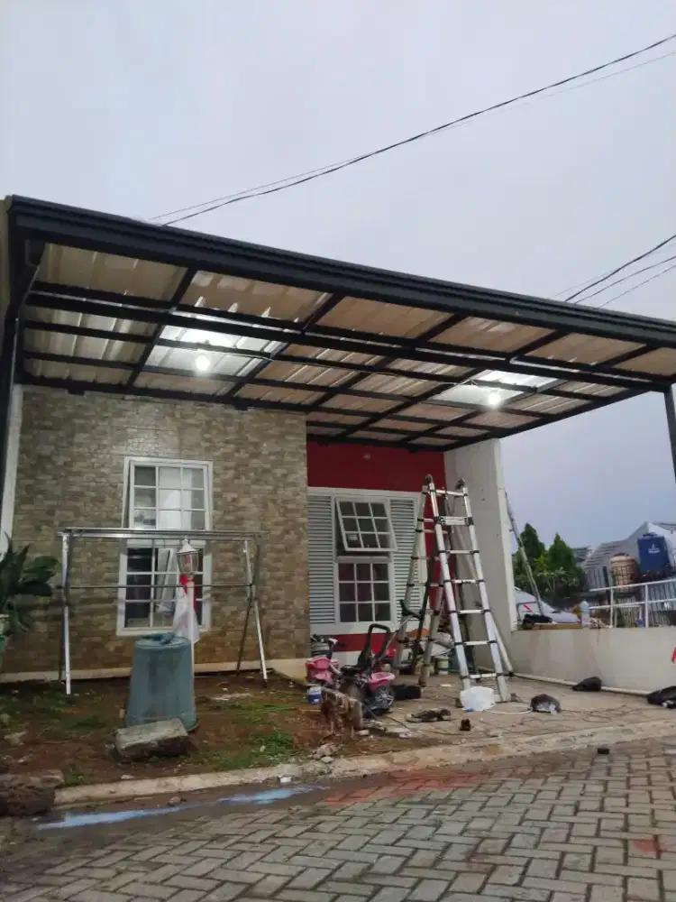 Kanopi Carport Minimalis baja ringan Se-jabodetabek