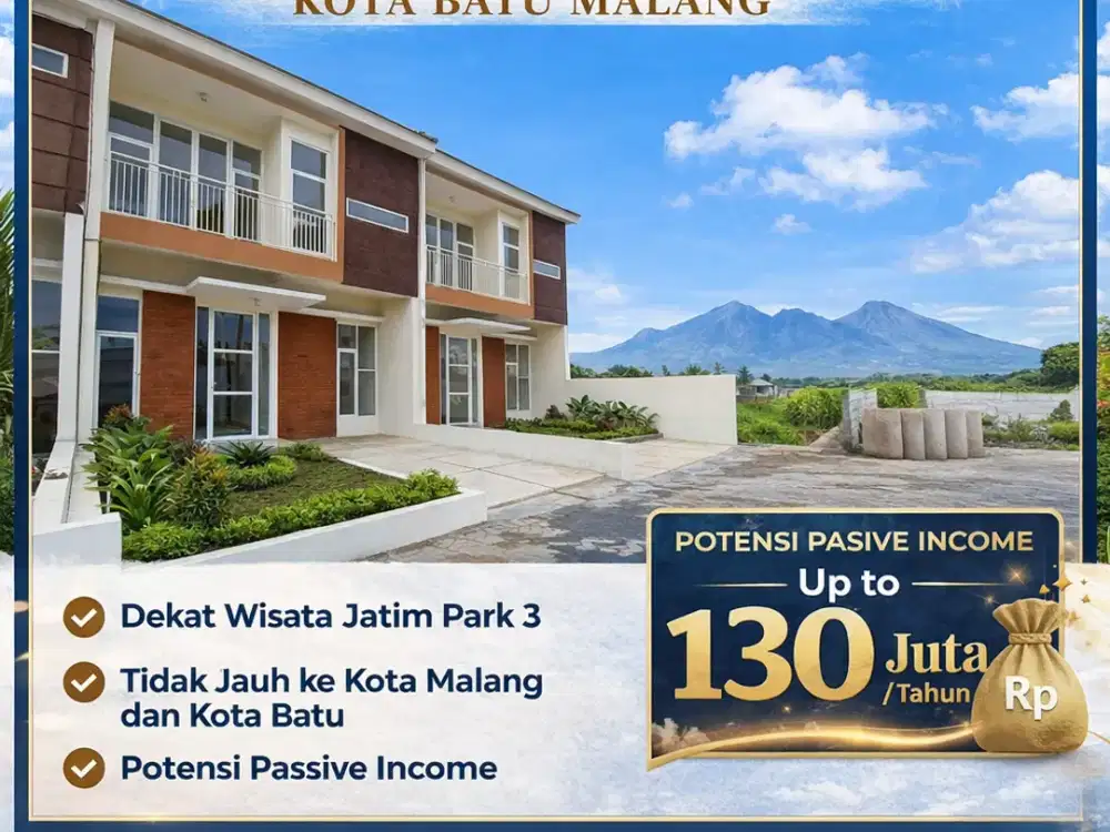 Villa Ready Unit Siap Disewakan Kota Batu Junrejo Malang JawaTimur