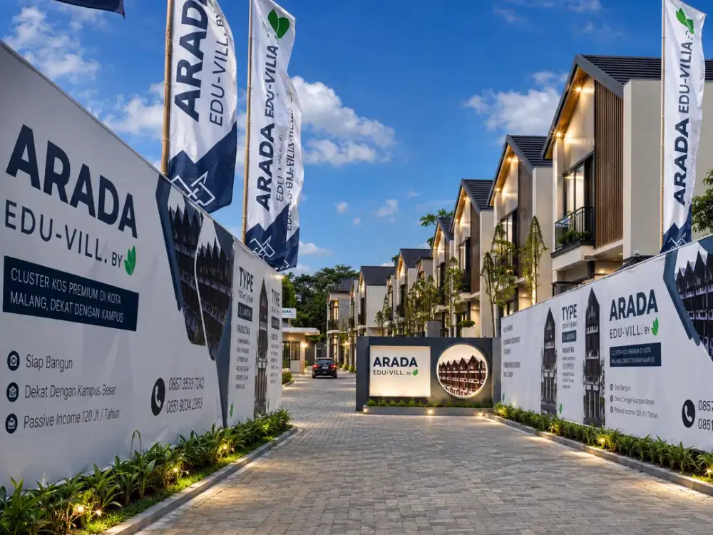 Rumah Kos Malang Kota Full Furnished Kawasan Terbentuk