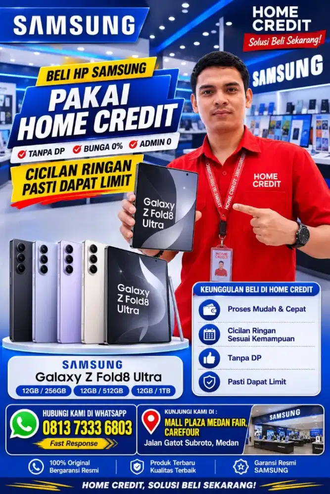 Kredit Handphone Samsung Galaxy Z FOLD8 ULTRA