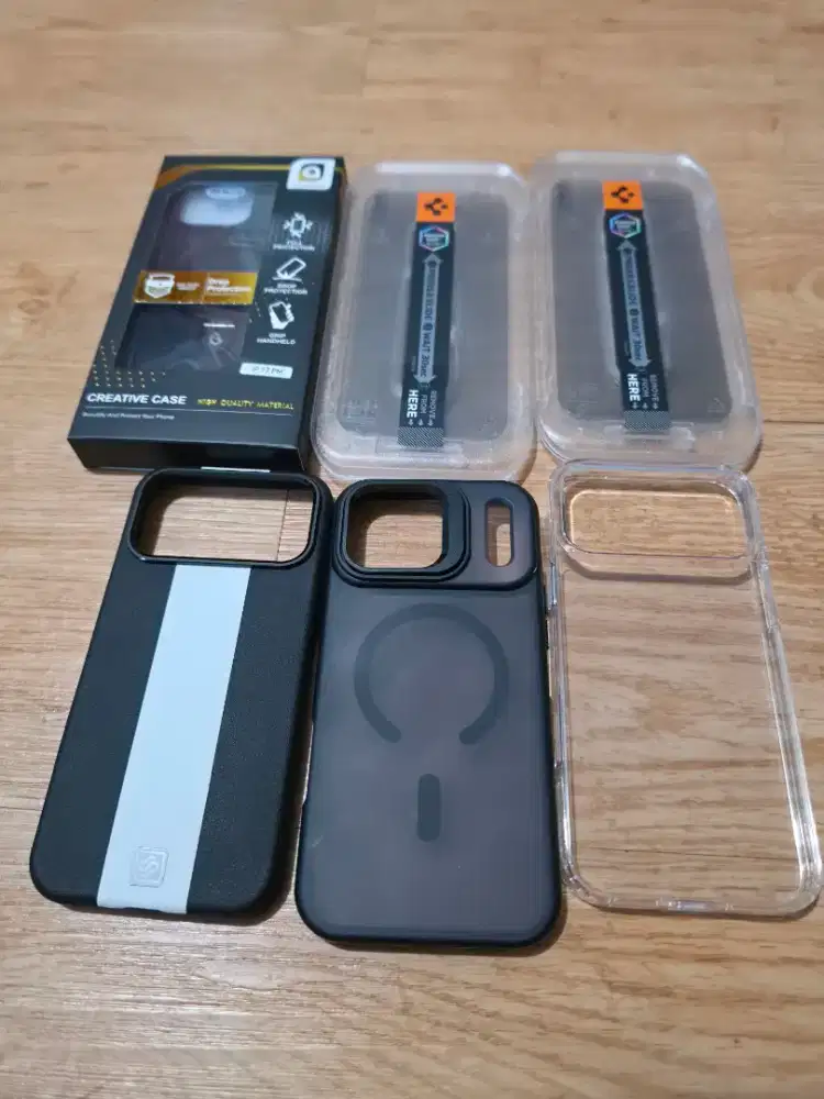 Softcase & temperglass IPHONE 17 PROMAX