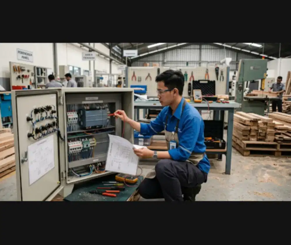 Teknisi Elektro Rendah (PLC)