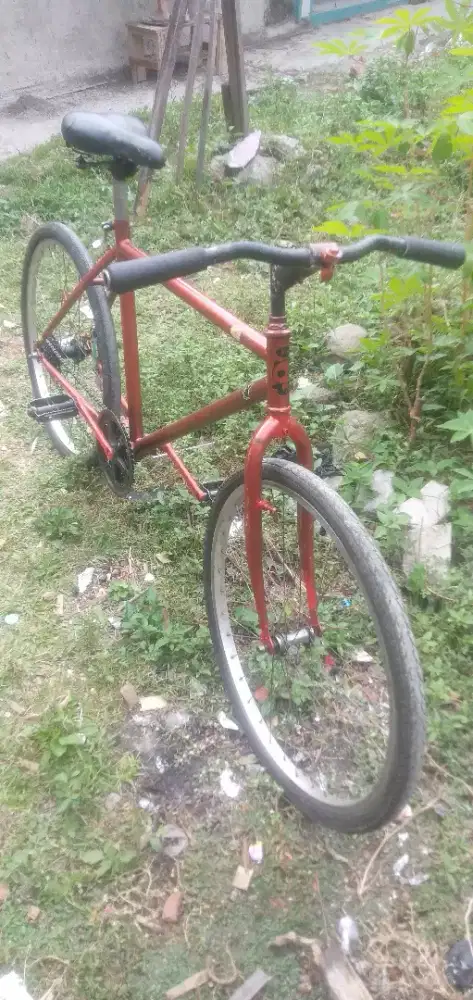 Mau jual cepat sepeda pederal ukuran 26 cat baru, rantai baru ganti ya
