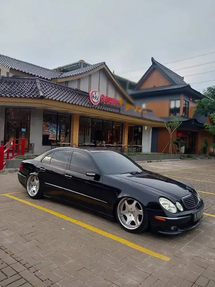 Mercedes-Benz E320 AMG Line 2003 – Kranze R19, Airsus