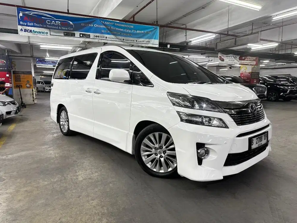 [Termurah] Toyota Vellfire ZG Premium sound 2013 at 2014 matic Z V PS