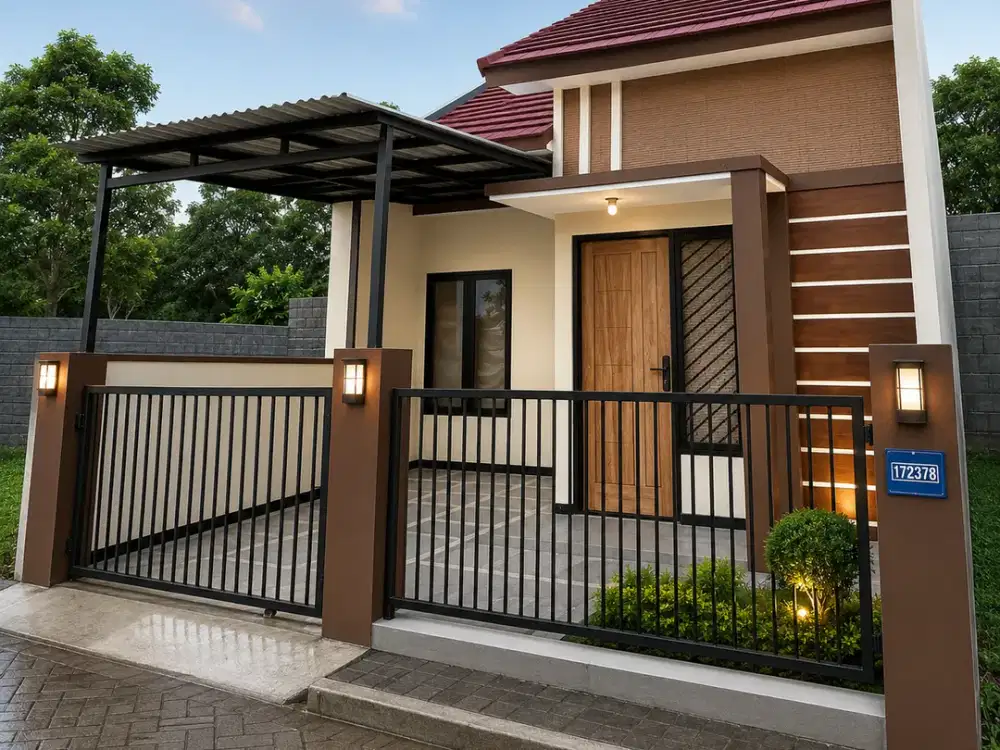 Rumah Suasana Asri Kota Malang 5 Menit Gor Ken Arok