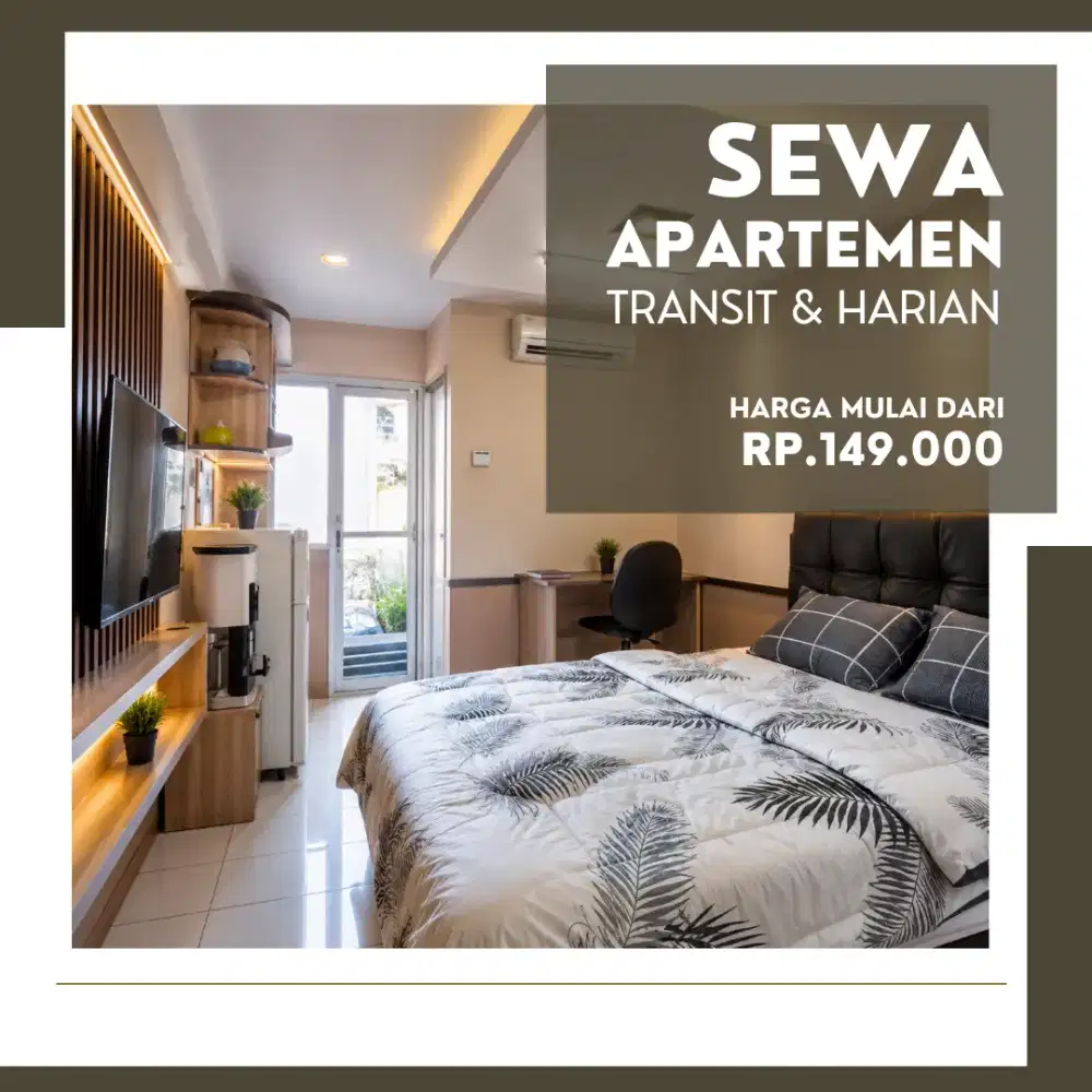 sewa apartemen harian green Pramuka city cempaka putih jakarta PUSAT