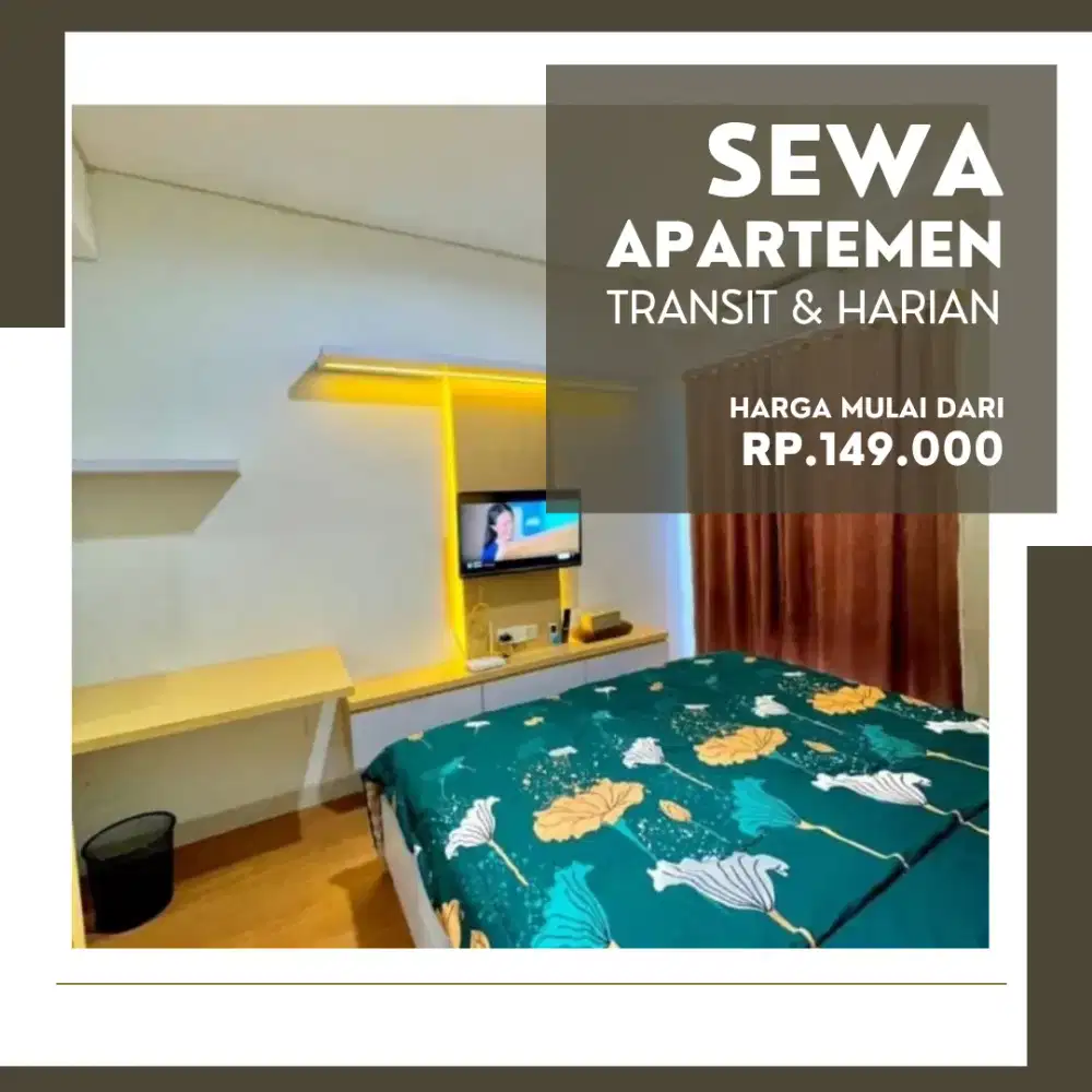 sewa apartemen harian green Pramuka city cempaka putih jakarta PUSAT