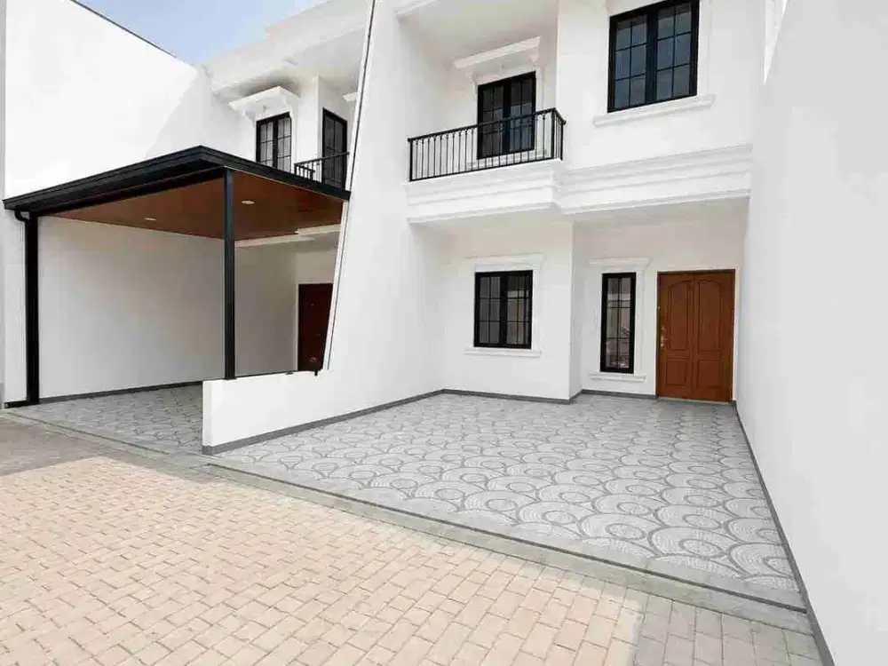 Jual Rumah Baru Siap Huni Di Pondok Gede Kota Bekasi Carport 2, mewah Dijual
