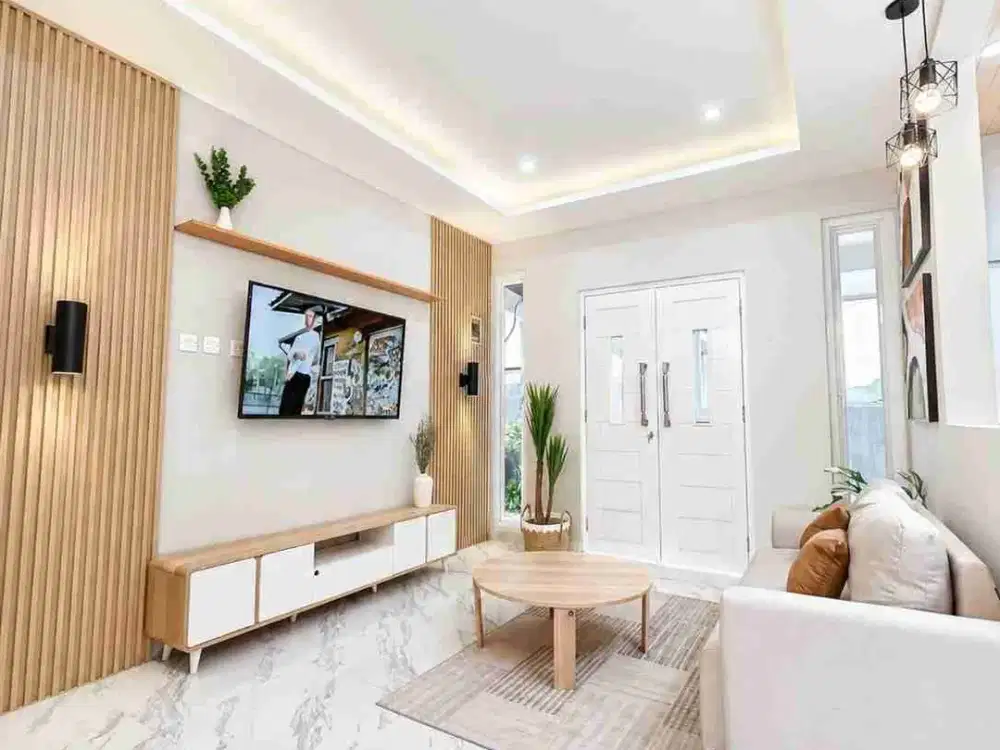 Jual Rumah Bagus Full Furnished Dekat Stasiun, Setu Tangerang Selatan, St