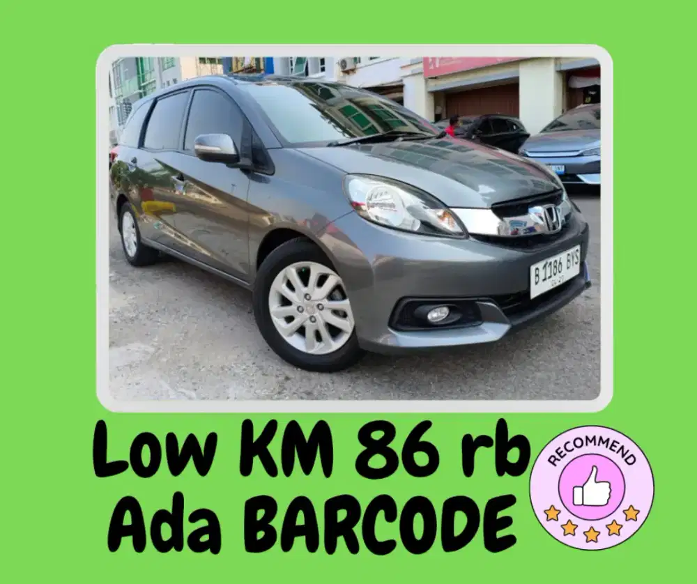 Mobilio 1.5 E AT 2014 TDP20jt Honda Mobilio E CVT Matic