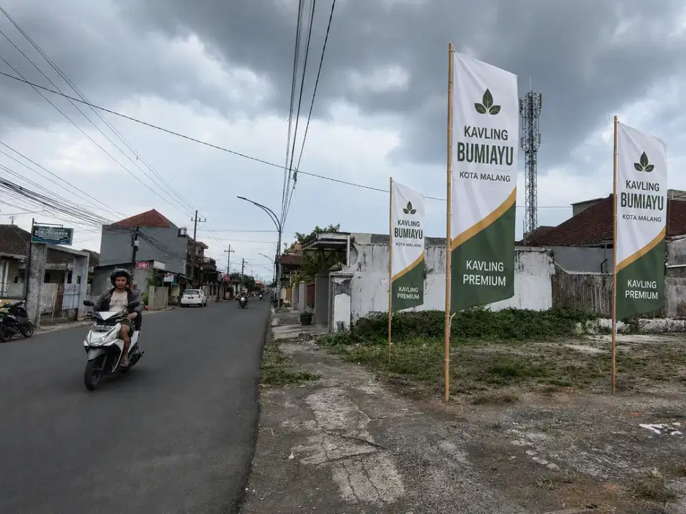 Tanah Pinggir Jalan Kota Malang Bisa di jadikan Minimarket