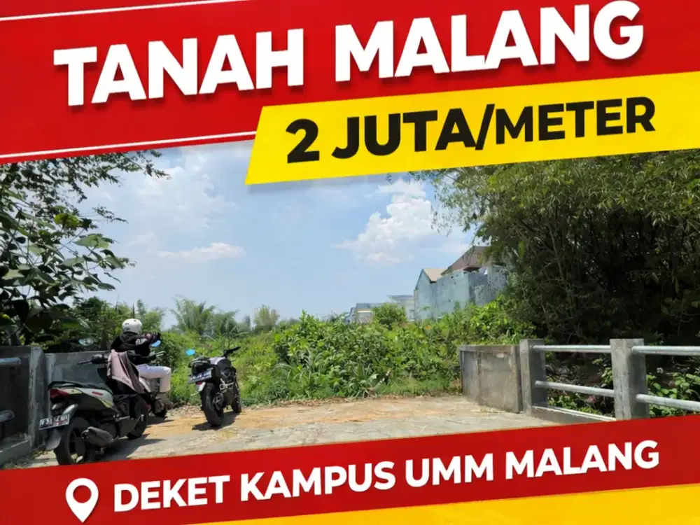 Tanah Masih Berupa Kebun 100 Jutaan Malang landungsari