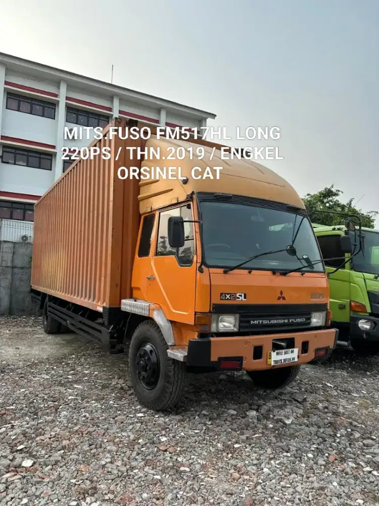 MITS.FUSO FM517HL LONG 220PS ENGKEL BOK CONTENER JUMBO ISTIMEWA