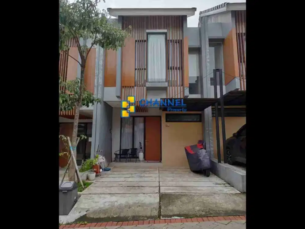 Jual Rumah 2 Lantai Fasilitas Kolam Renang di Gunung Sindur, Ea