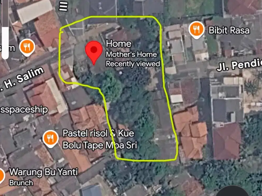 Dijual Tanah Bintaro Sektor 1, 1.560m², SHM, Lokasi Strategis