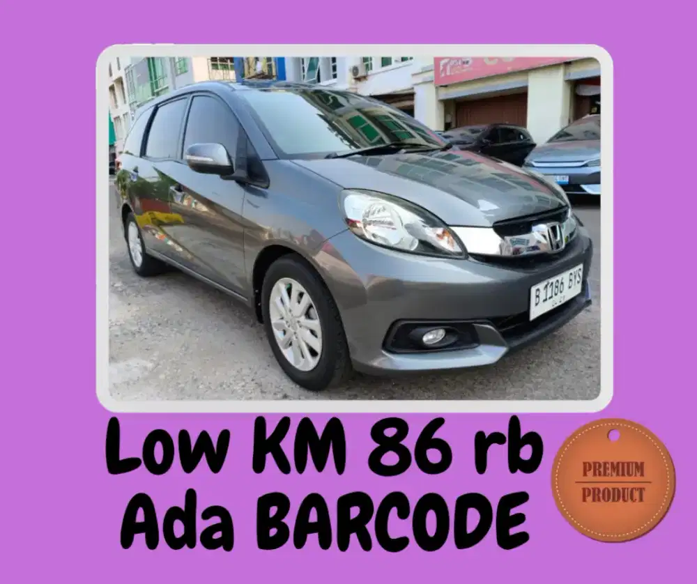 Mobilio 1.5 E AT 2014 TDP20jt Honda Mobilio E CVT Matic