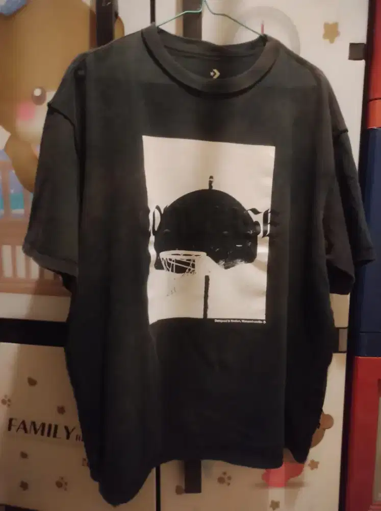 T-Shirt Converse Negative Hoop