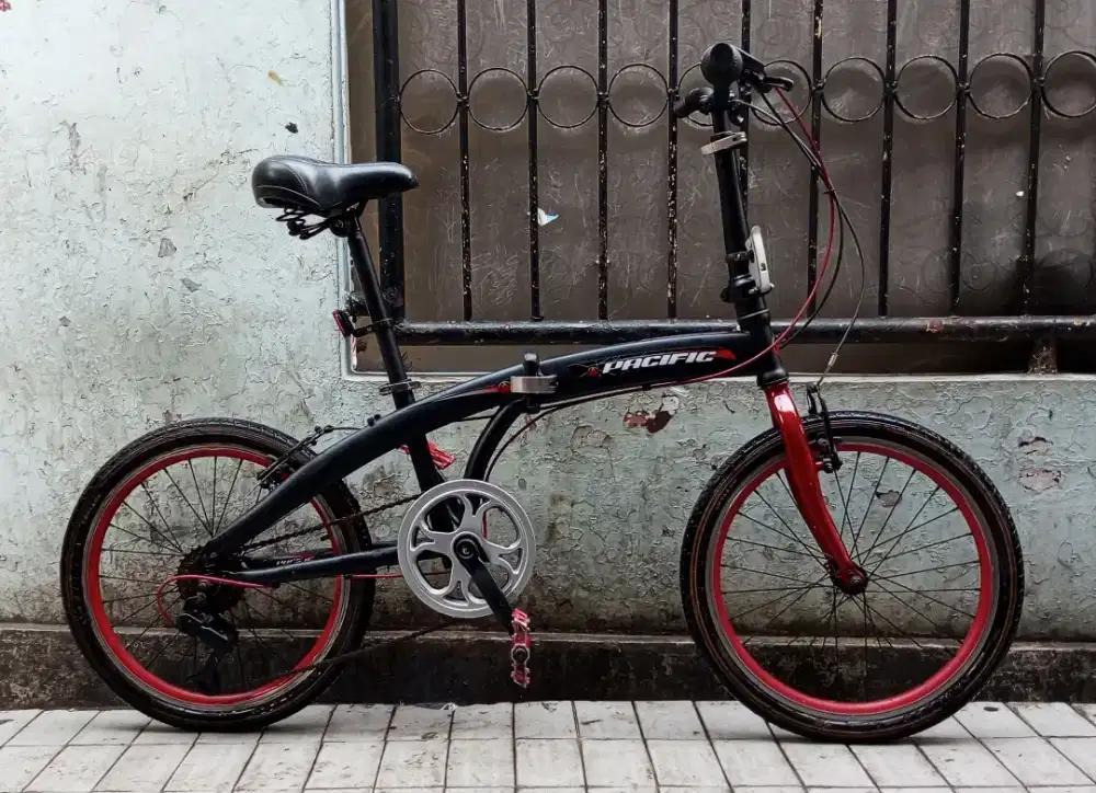 Sepeda Lipat dcl Pacifik 20 inc 6 speed, harga pas.. Cipinang