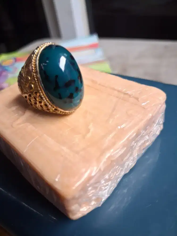 Jual Batu cincin bacan doko totol ukuran lumayan besar