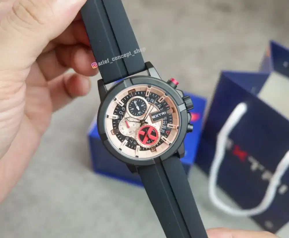 Original Xtri Chronograph (Barang Baru!)
