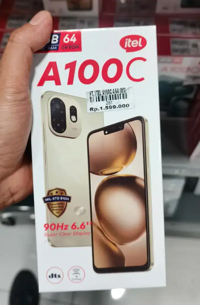 ITEL A100C 4/64GB | ATLANTIS DAHSYAT