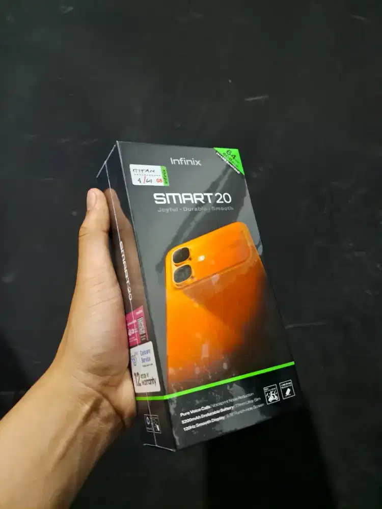 Infinix Smart 20 4/64 new GARANSI