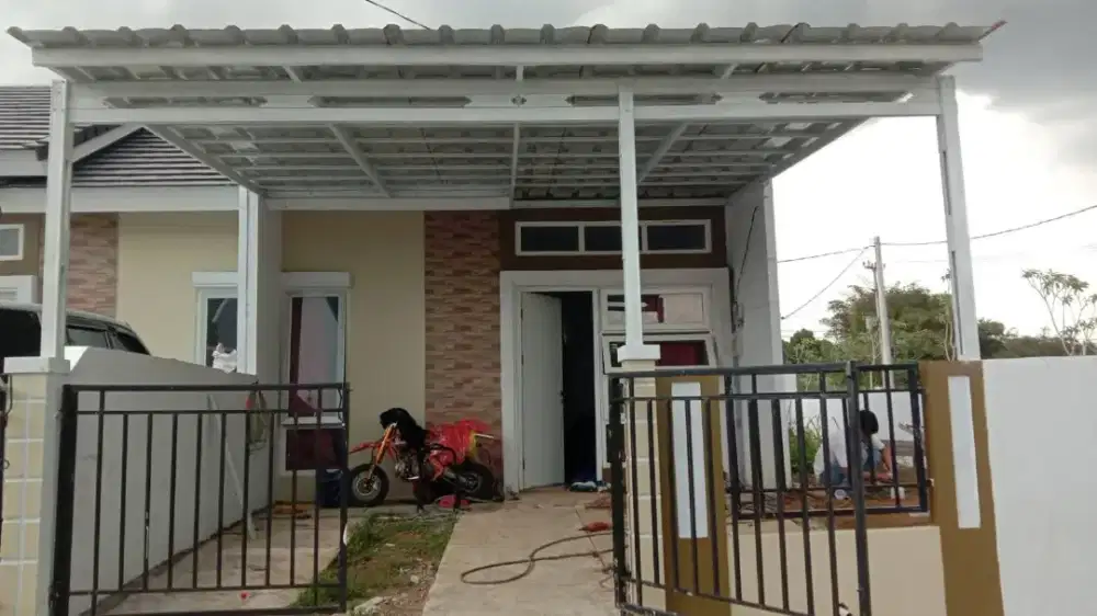 Kanopi Carport minimalis Baja Ringan
