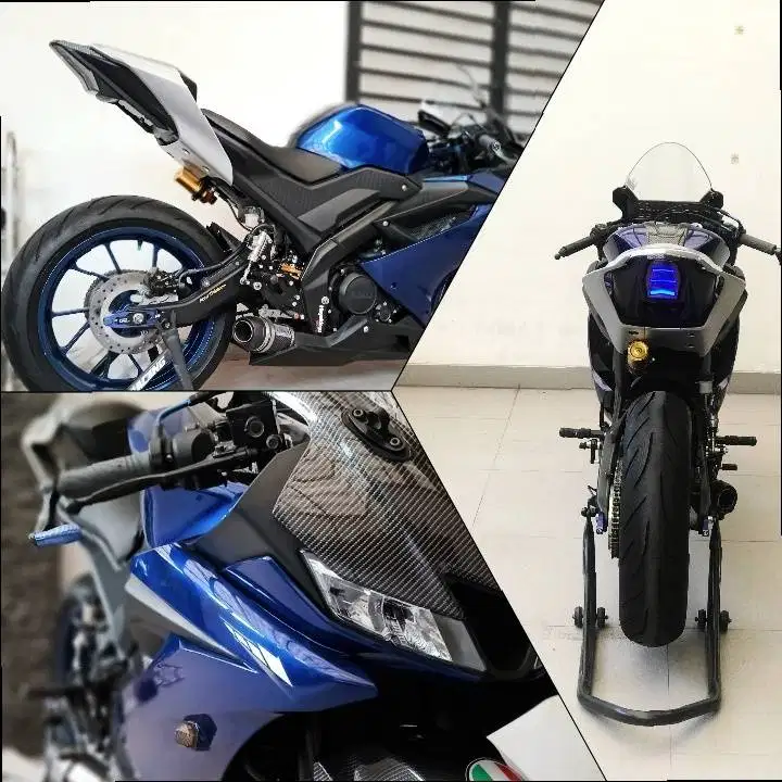 Dijual Yamaha YZF R15 V3 warna Biru Racing
