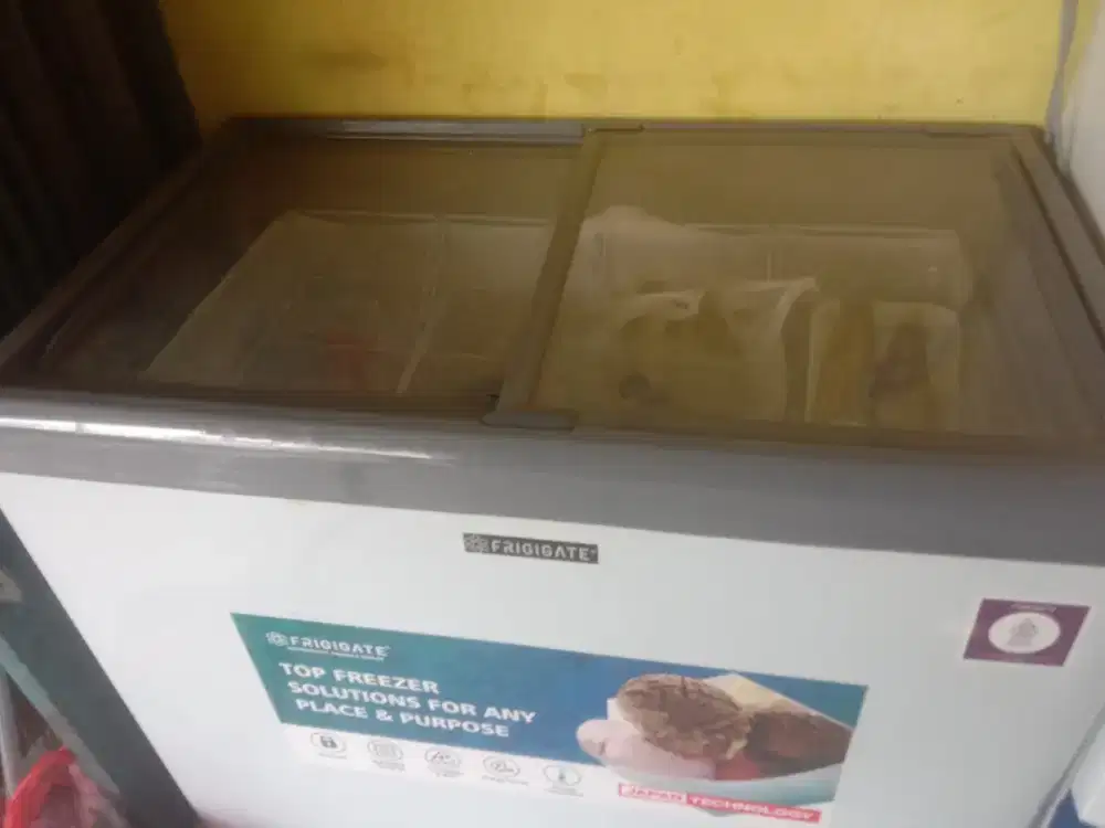 Jual freezer 2 tabung