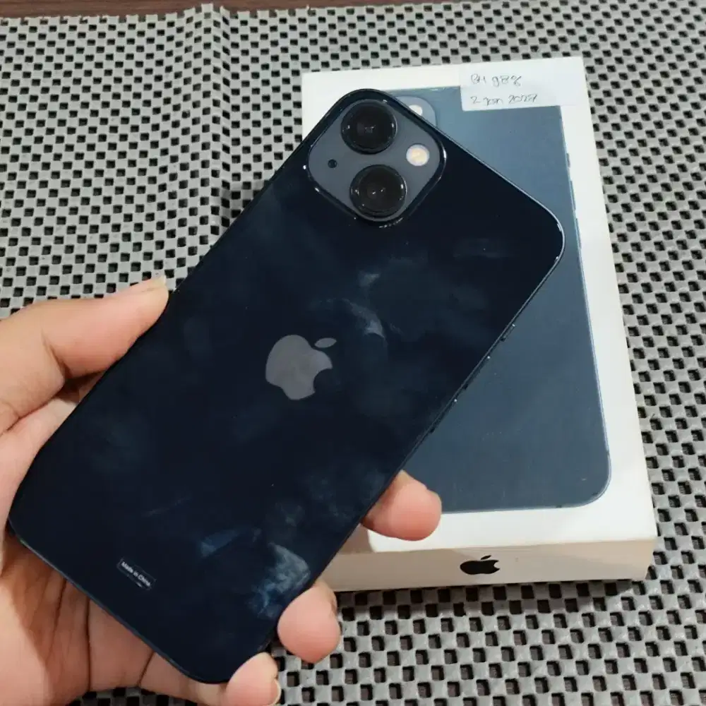 iPhone 13 128GB [ MIDNIGHT ] Garansi resmi iBox