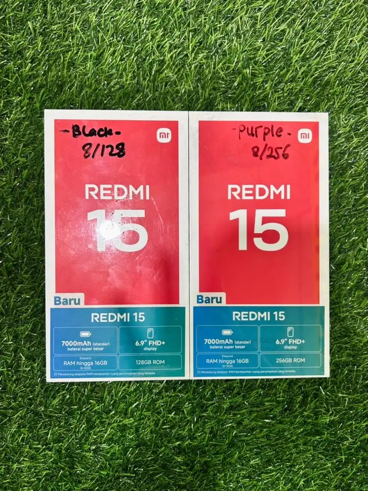 REDMI 15 8/256 BARU